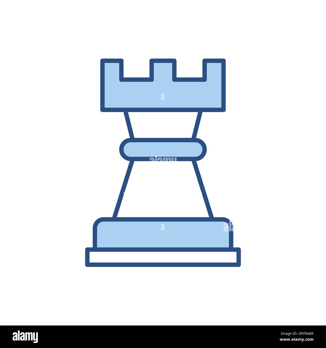 Rook icon simple element Stock Vector Images - Alamy