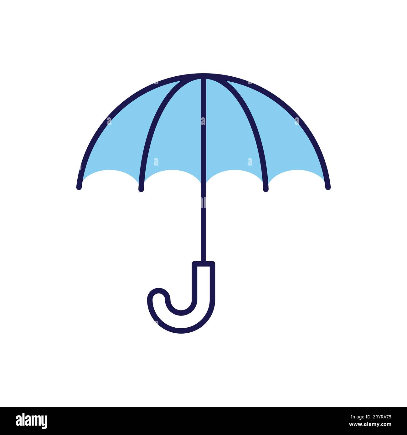 Umbrella related vector icon Stock Vector Image & Art - Alamy