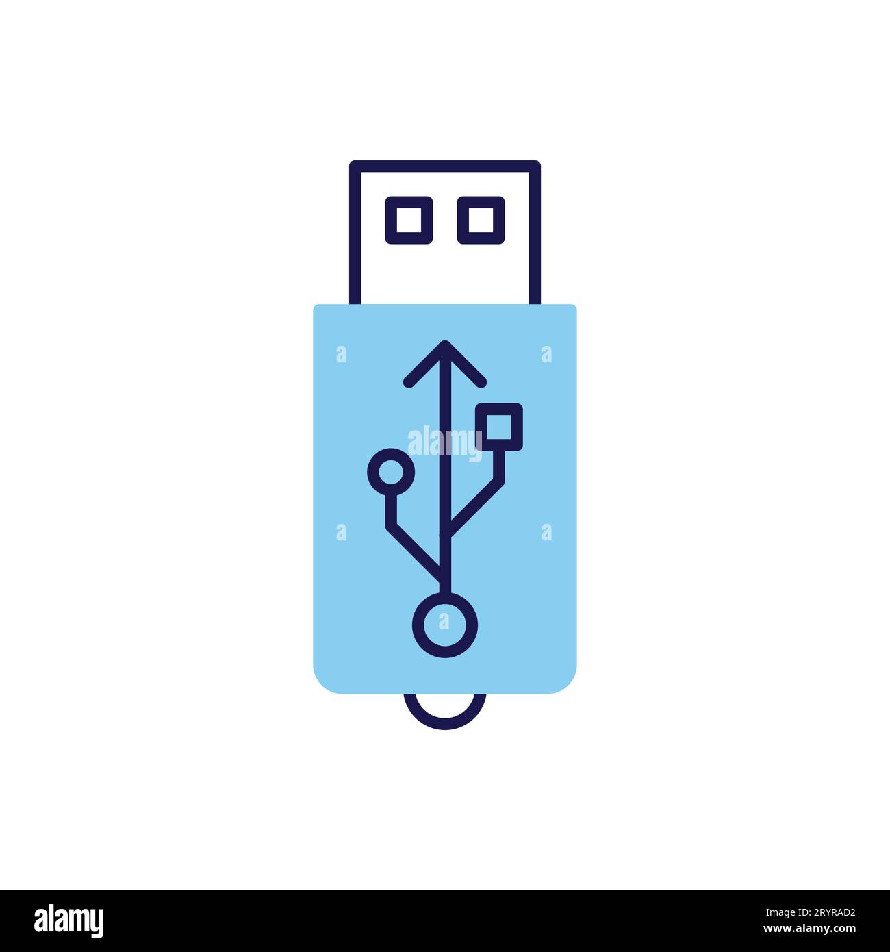 USB related vector icon Stock Vector