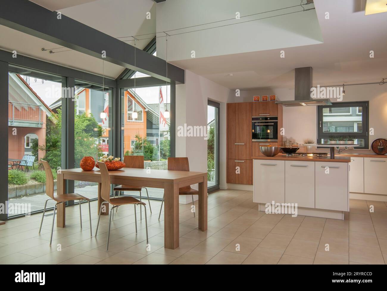 House 3 at building exhibition in Stuttgart. Germany Stock Photo - Alamy