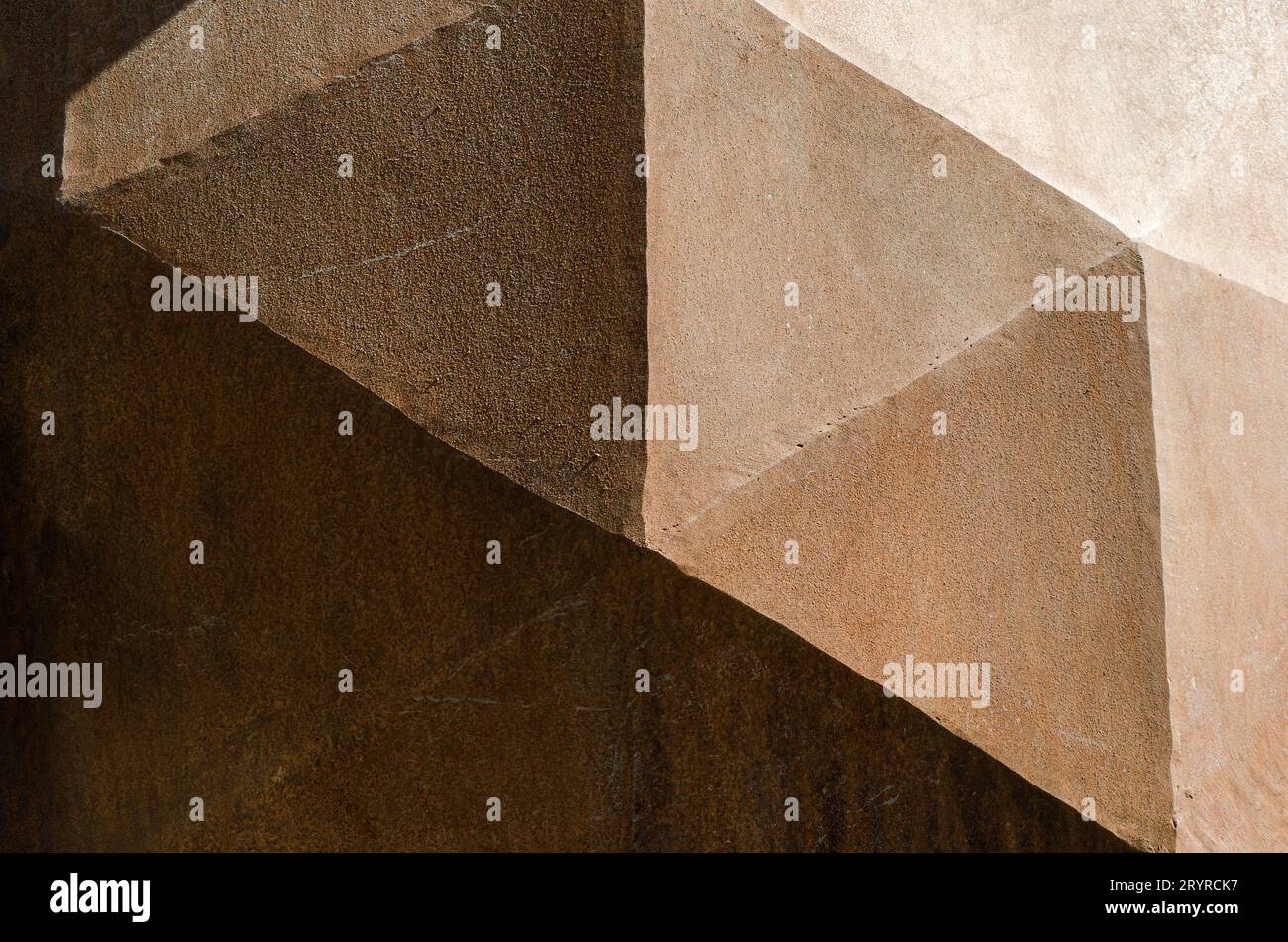Old rough metal abstract surface close up Stock Photo