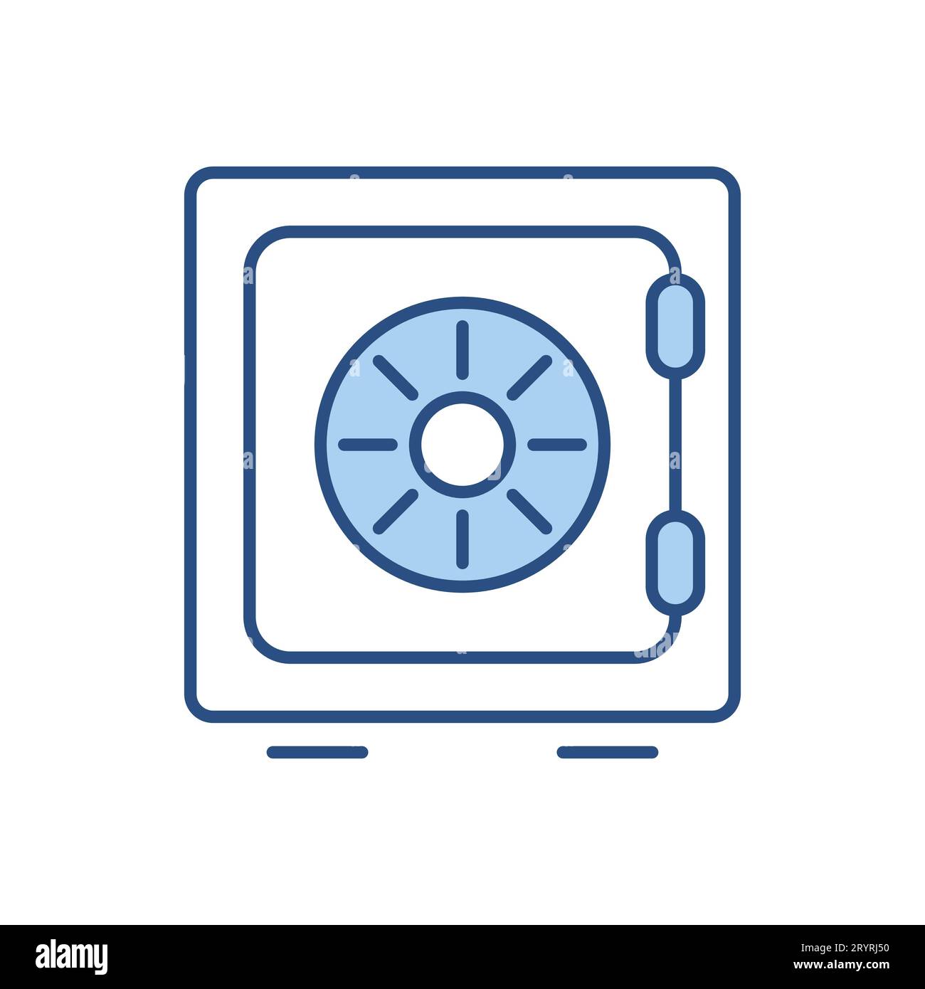 Safe related vector icon Stock Vector