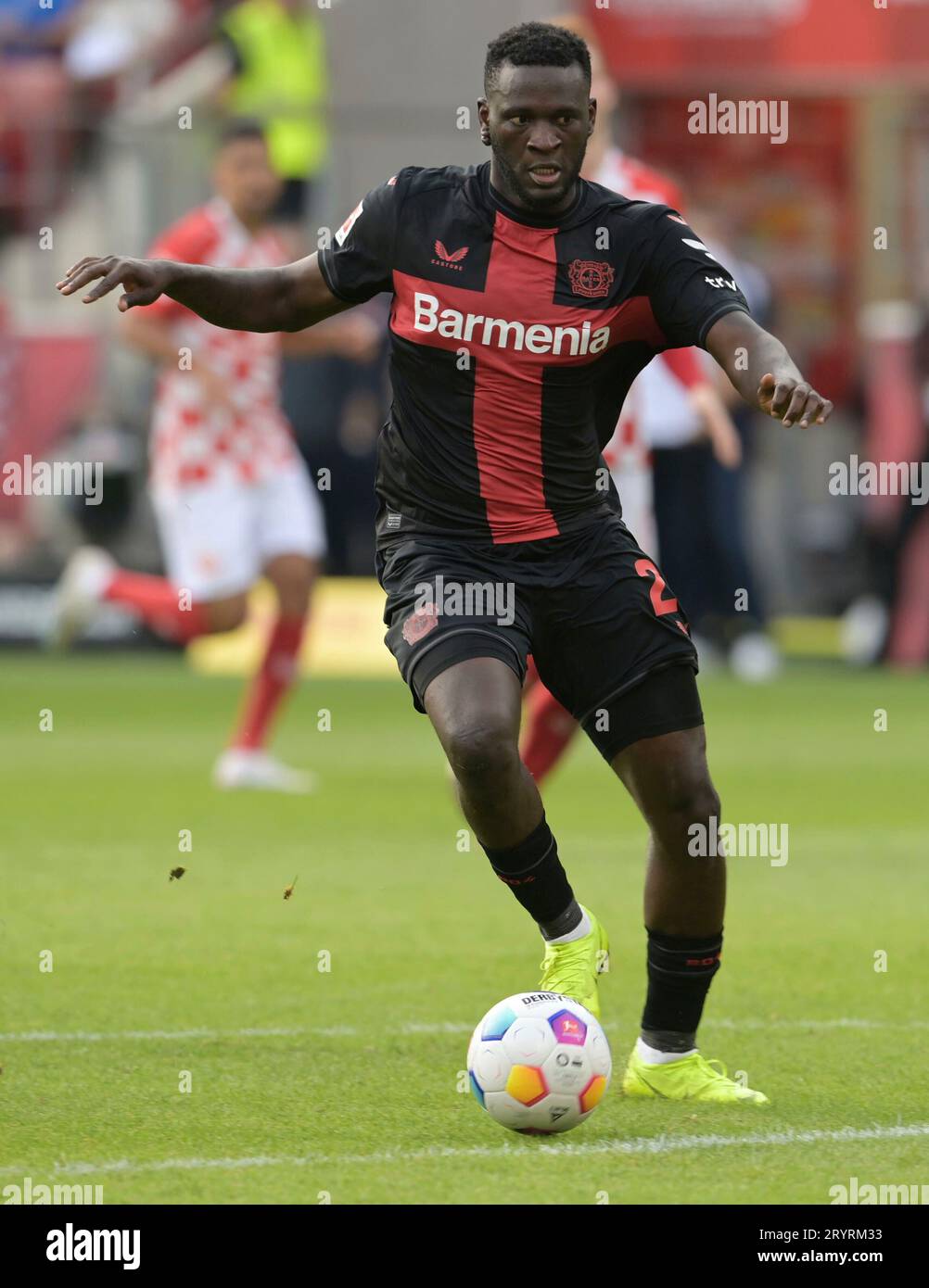 Mainz, Deutschland. 30th Sep, 2023. Victor Boniface Fotografiert Beim ...