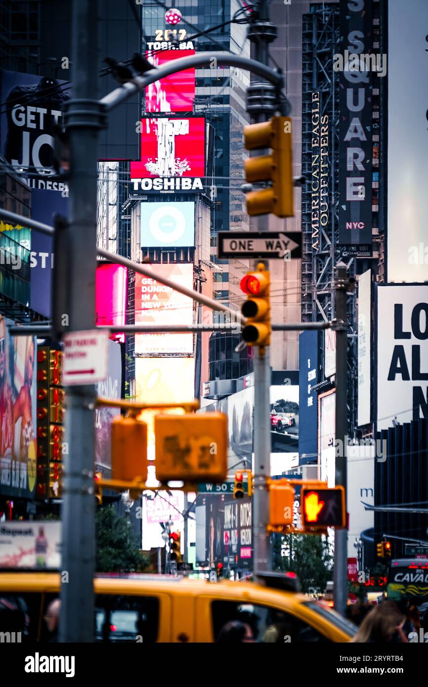 New York Times Square Stock Photo - Alamy