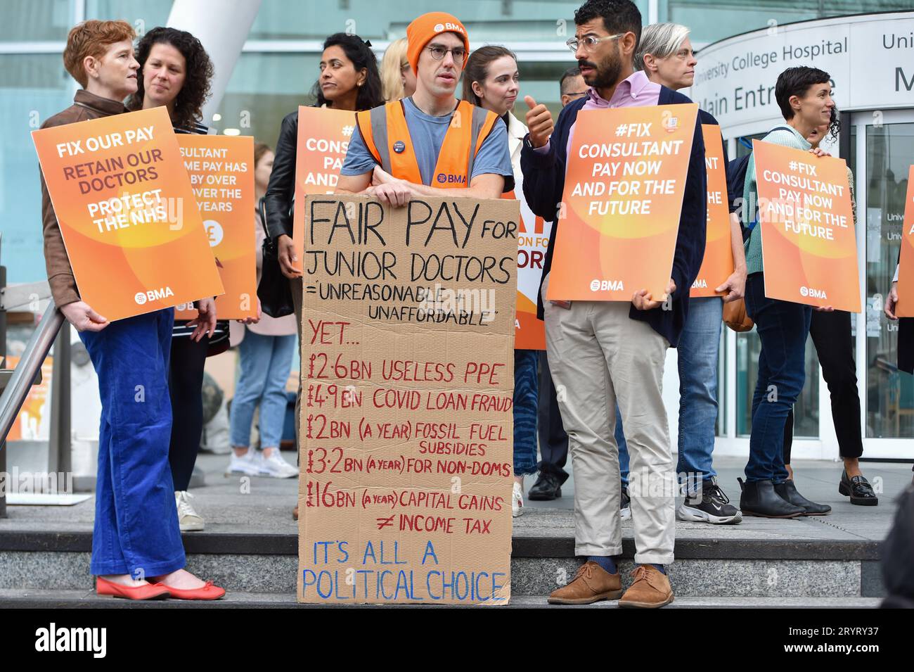 London, England, UK. 2nd Oct, 2023. British Medical Association (BMA