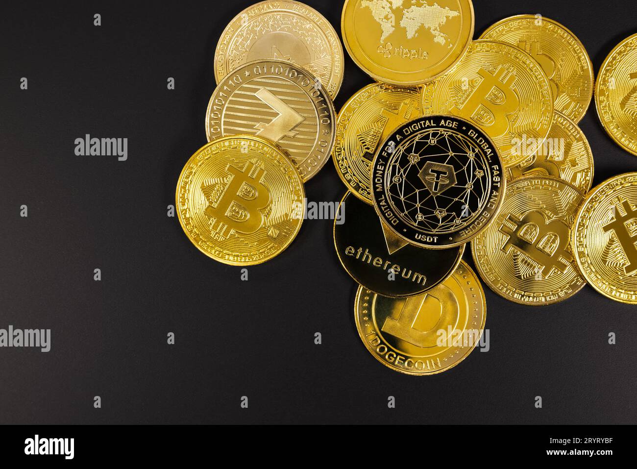 Tether coin logo hi-res stock photography and images - Alamy