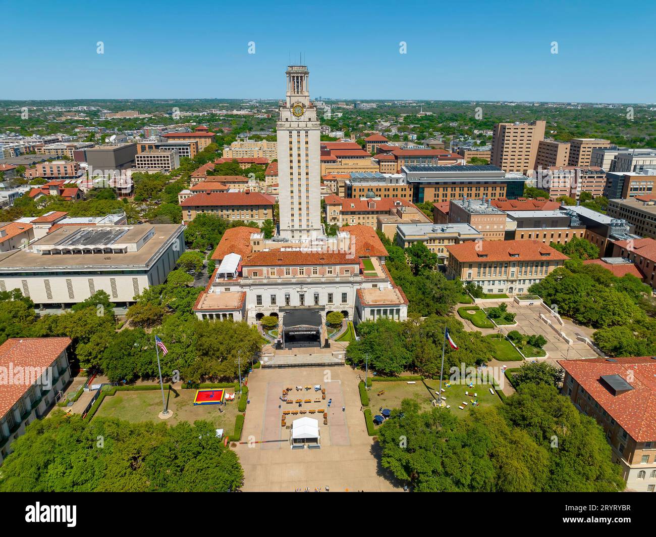 Aerial View Of The Main Building At The University Of Texas At Austin aerial-view-of-the-main-building-at-the-university-of-texas-at-austin