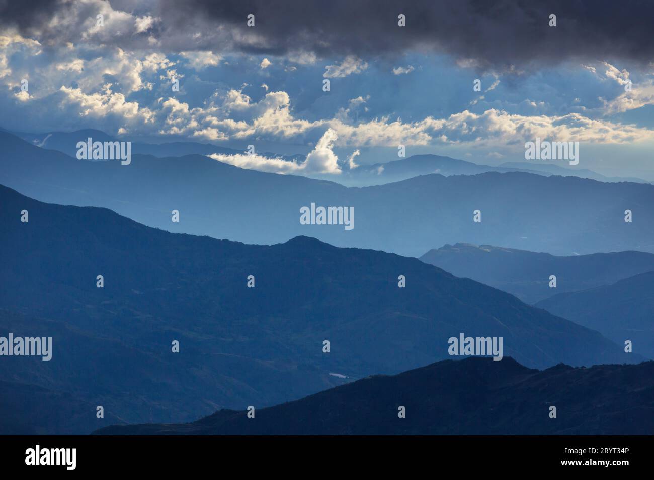 Mountains in Colombia Stock Photo