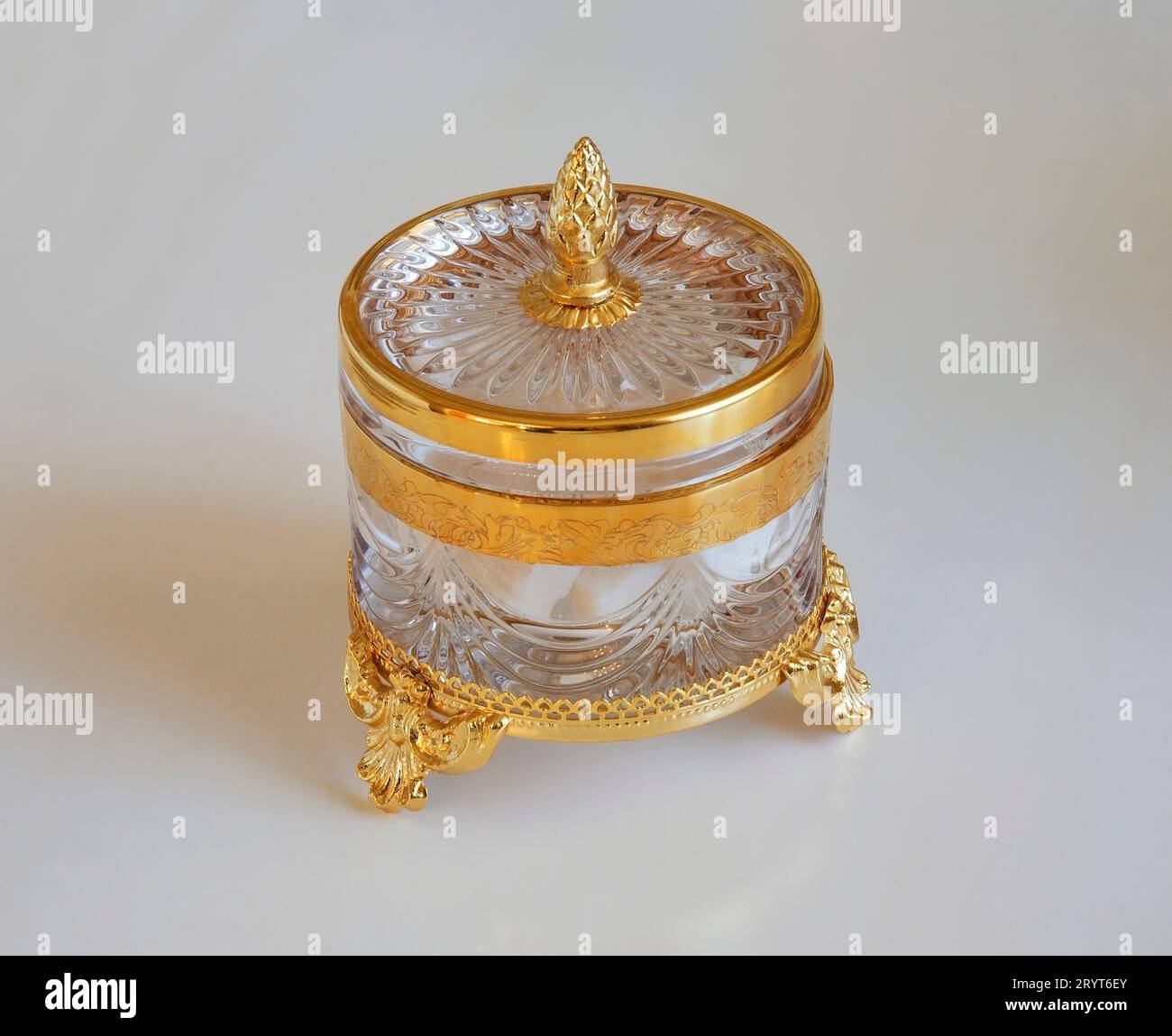 Ashtray in apartment. Moscow. Russia Stock Photo