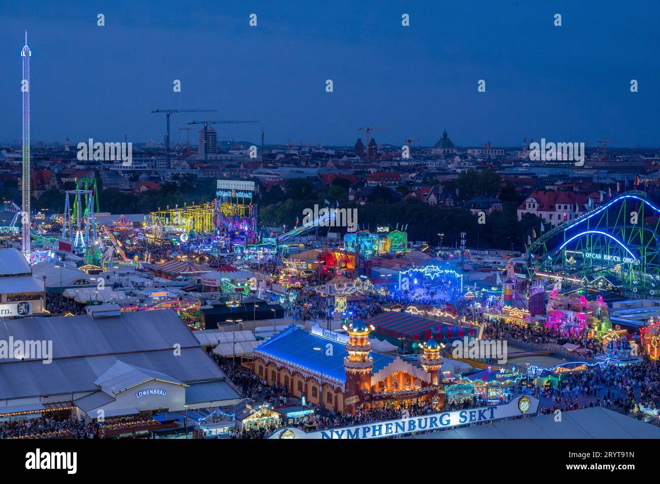 Muenchen, Impressionen zum 188. Muenchner Oktoberfest auf der ...
