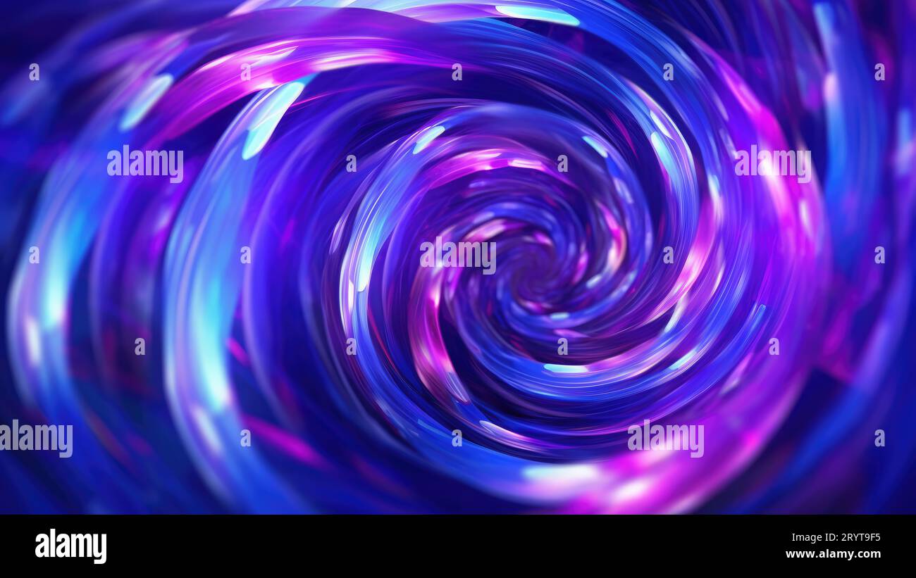 3d holographic swirl hi-res stock photography and images - Alamy