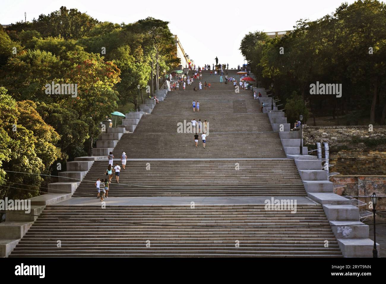 Potemkin Stairs in Odessa. Ukraine Stock Photo