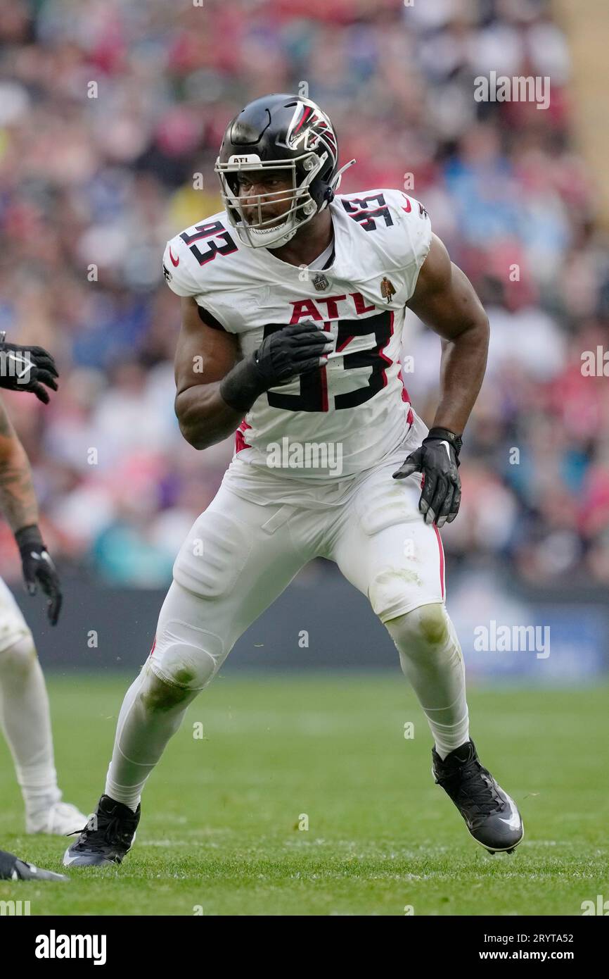 Nike Jacksonville Jaguars No93 Calais Campbell Red Men's Stitched NFL Limited AFC 2019 Pro Bowl Jersey