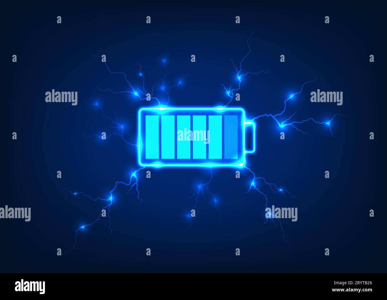 Battery technology with electric current flowing around the body. It's