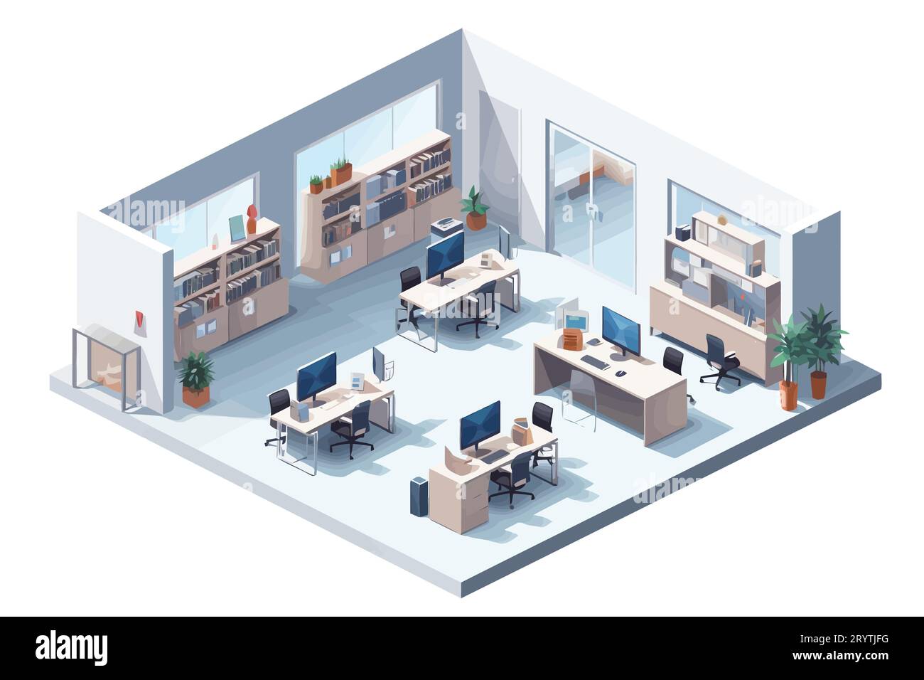 Sofa icon isometric 3d style Stock Vector Images - Alamy