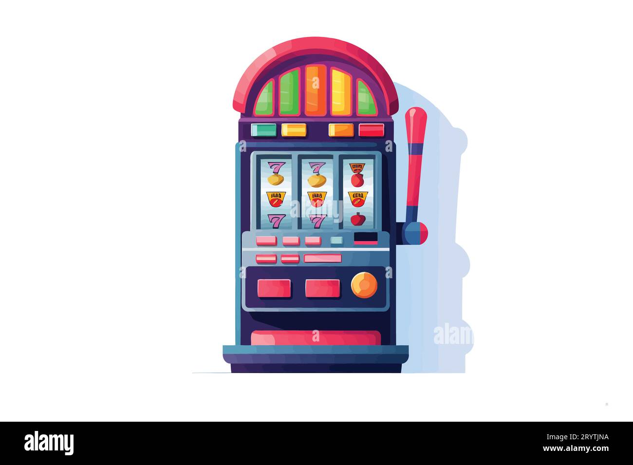 Slot machine vector vectors hi-res stock photography and images - Alamy