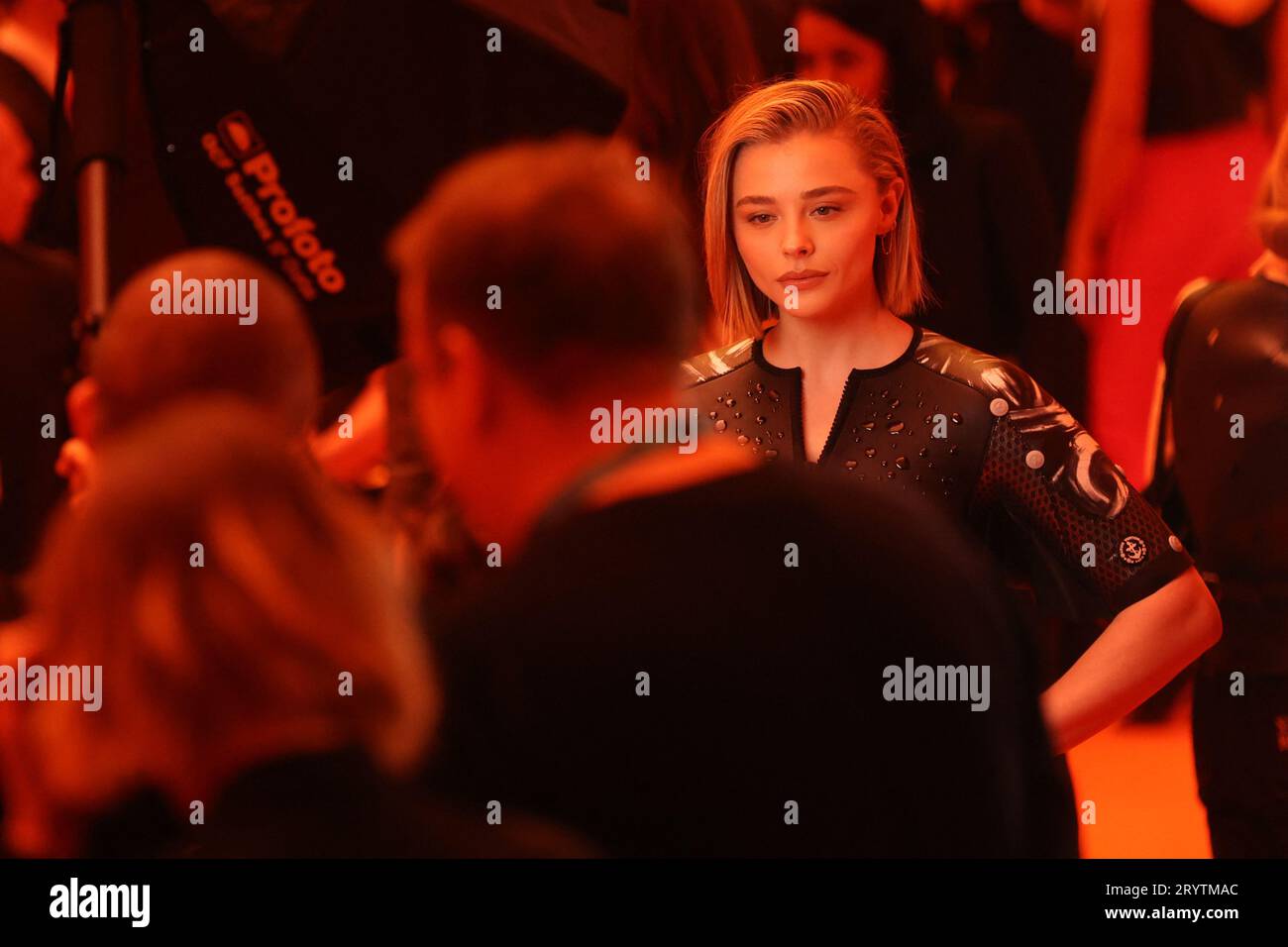 Chloe Grace Moretz attending the Louis Vuitton Womenswear Fall/Winter 2022/ 2023 show as part of Paris Fashion Week in Paris, France on March 07, 2022.  Photo by Aurore Marechal/ABACAPRESS.COM Stock Photo - Alamy