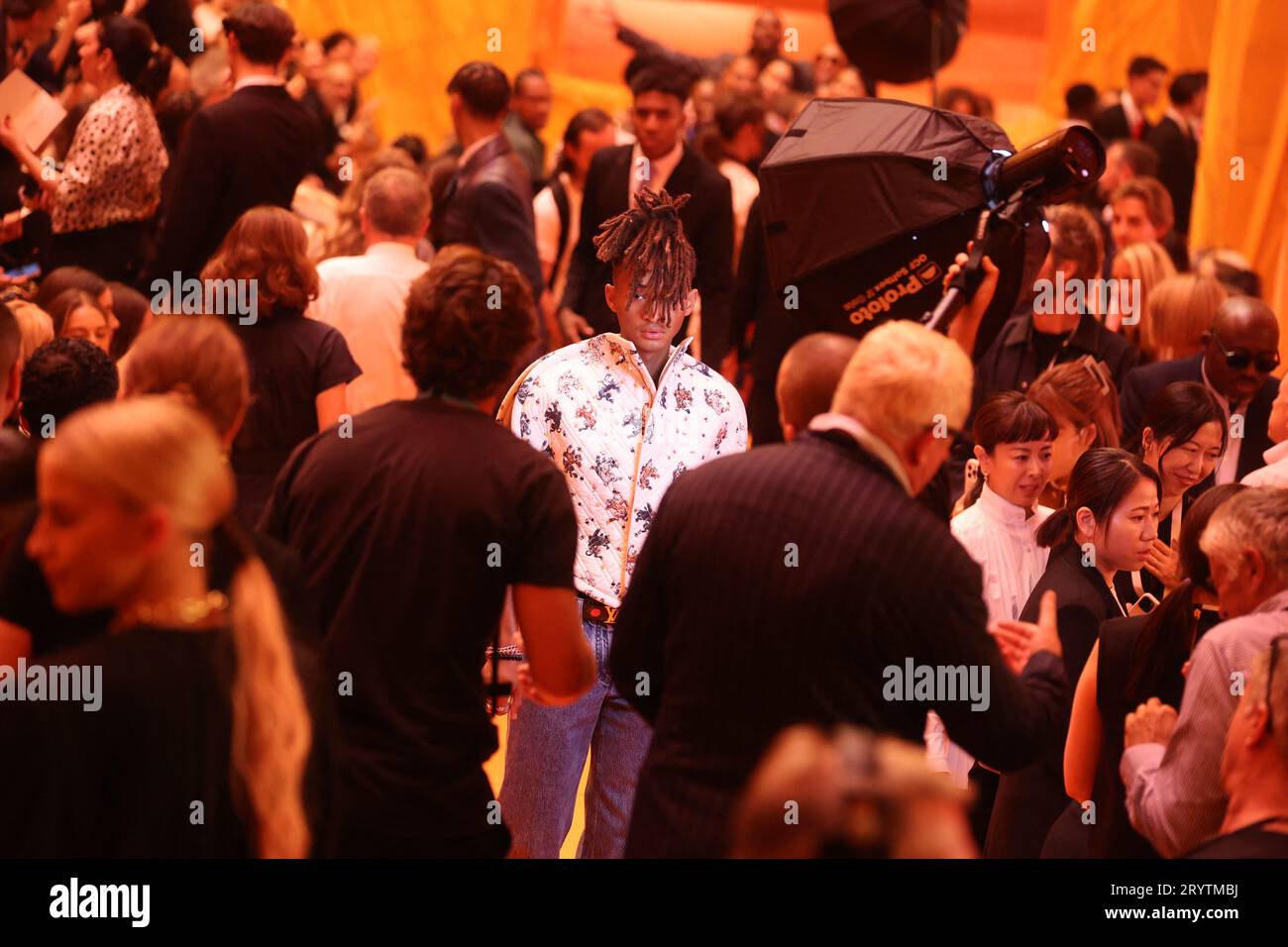 Jaden Smith Attending Louis Vuitton Ss Editorial Stock Photo - Stock Image