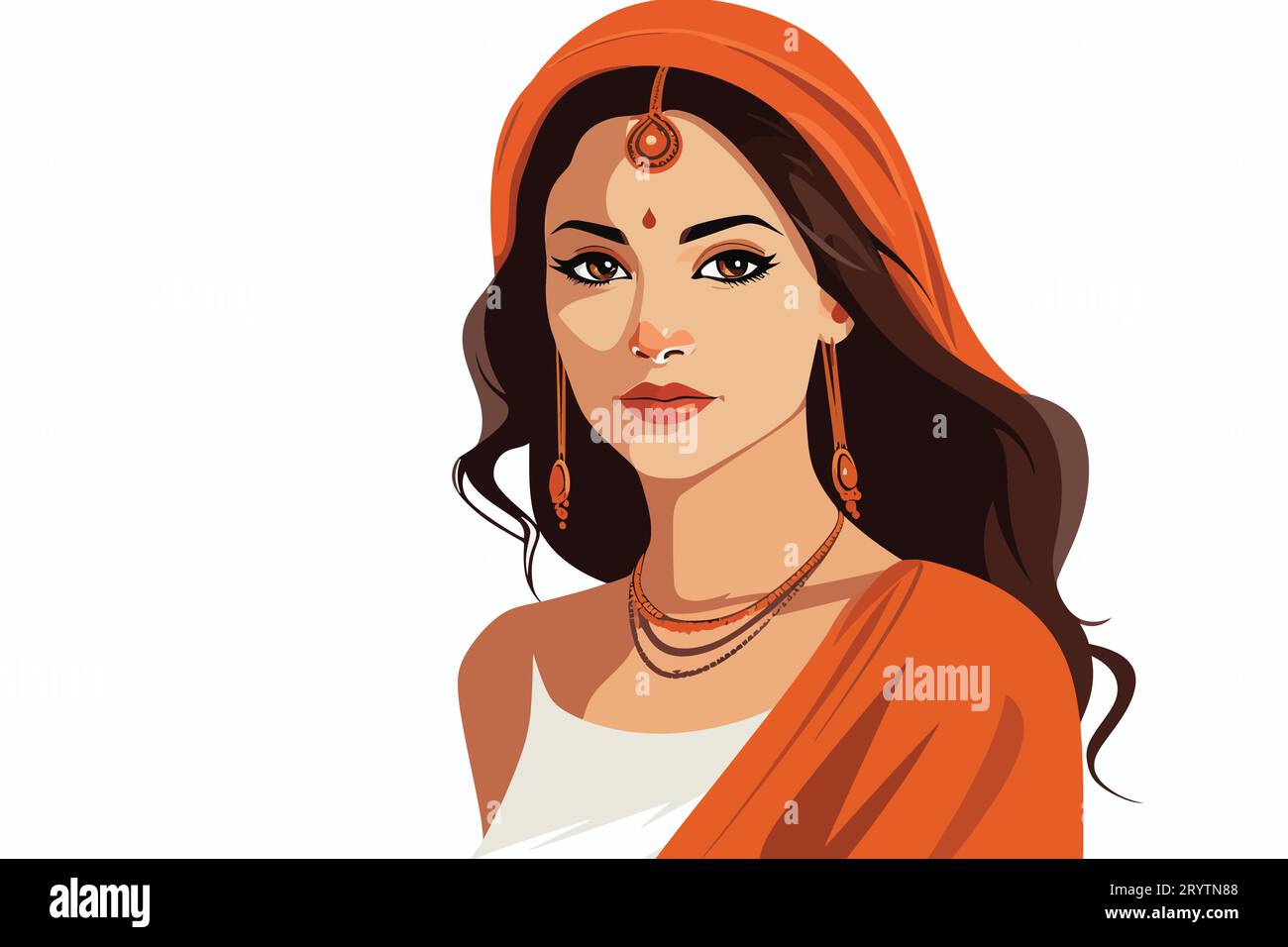 Bharat natyam dancer Stock Vector Images Alamy