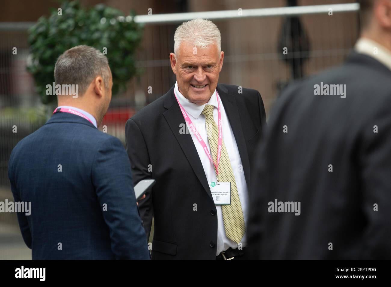 Lee Anderson MP during the Conservative Party Conference at Manchester Central Convention Complex, Manchester on Monday 2nd October 2023. (Photo: Pat Scaasi | MI News) Credit: MI News & Sport /Alamy Live News Stock Photo