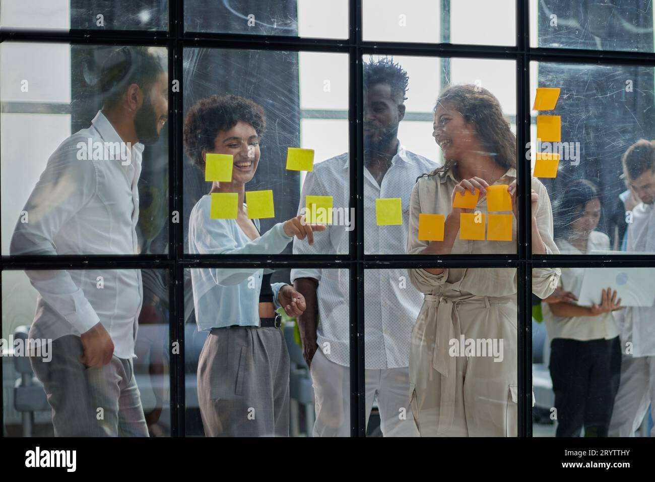 Startup and implementation of a small business project. Stock Photo