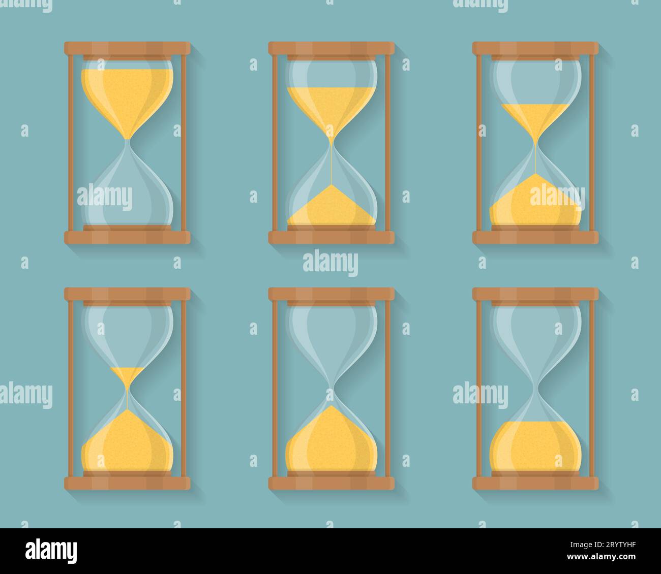 Minute countdown timer animation transparent Stock Vector Images - Alamy