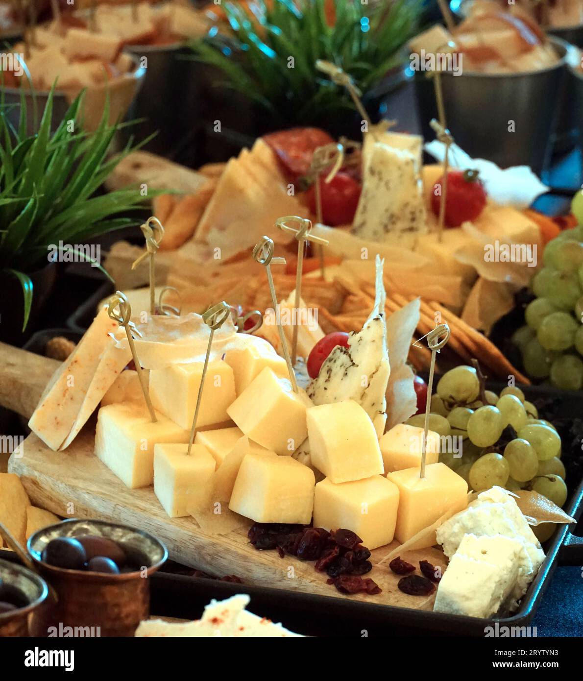 catering food on some festive event, party or wedding receptio Stock ...