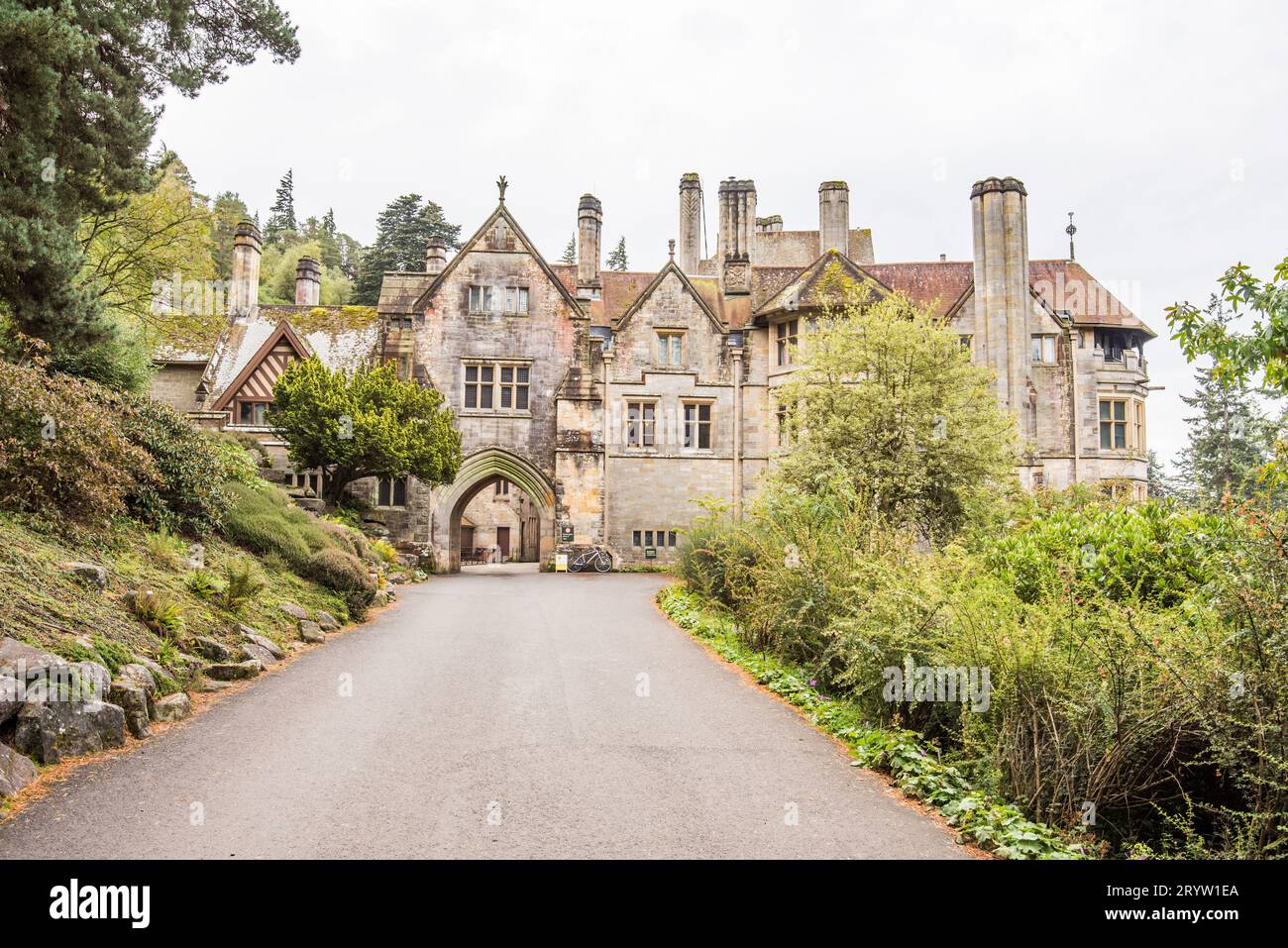 Cragside House and Gardens, a National Trust property in Northumberland