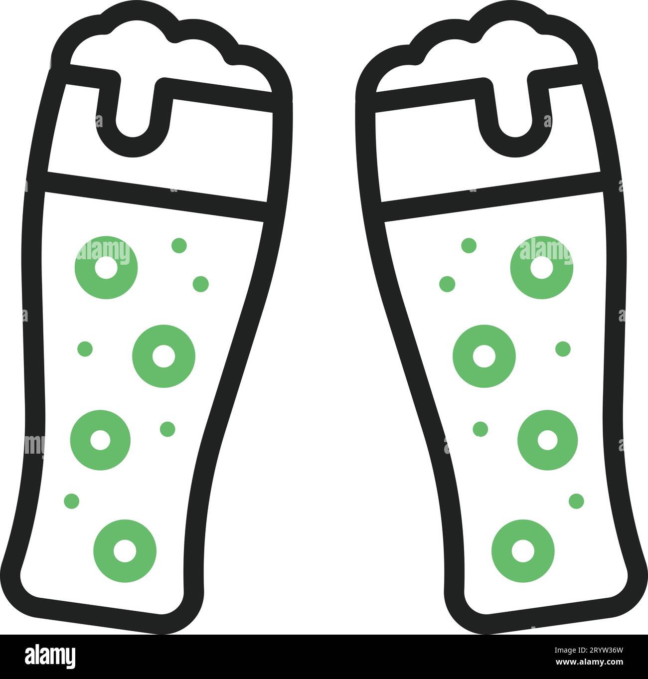 Beers icon vector image. Suitable for mobile application web application and print media. Stock Vector