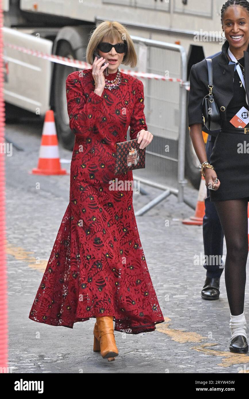 Paris, France. 02nd Oct, 2023. Jaden Smith attending the Louis Vuitton SS  24 show during Paris Fashion Week on October 2, 2023 in Paris, France.  Photo by Julien Reynaud/APS-Medias/ABACAPRESS.COM Credit: Abaca Press/Alamy