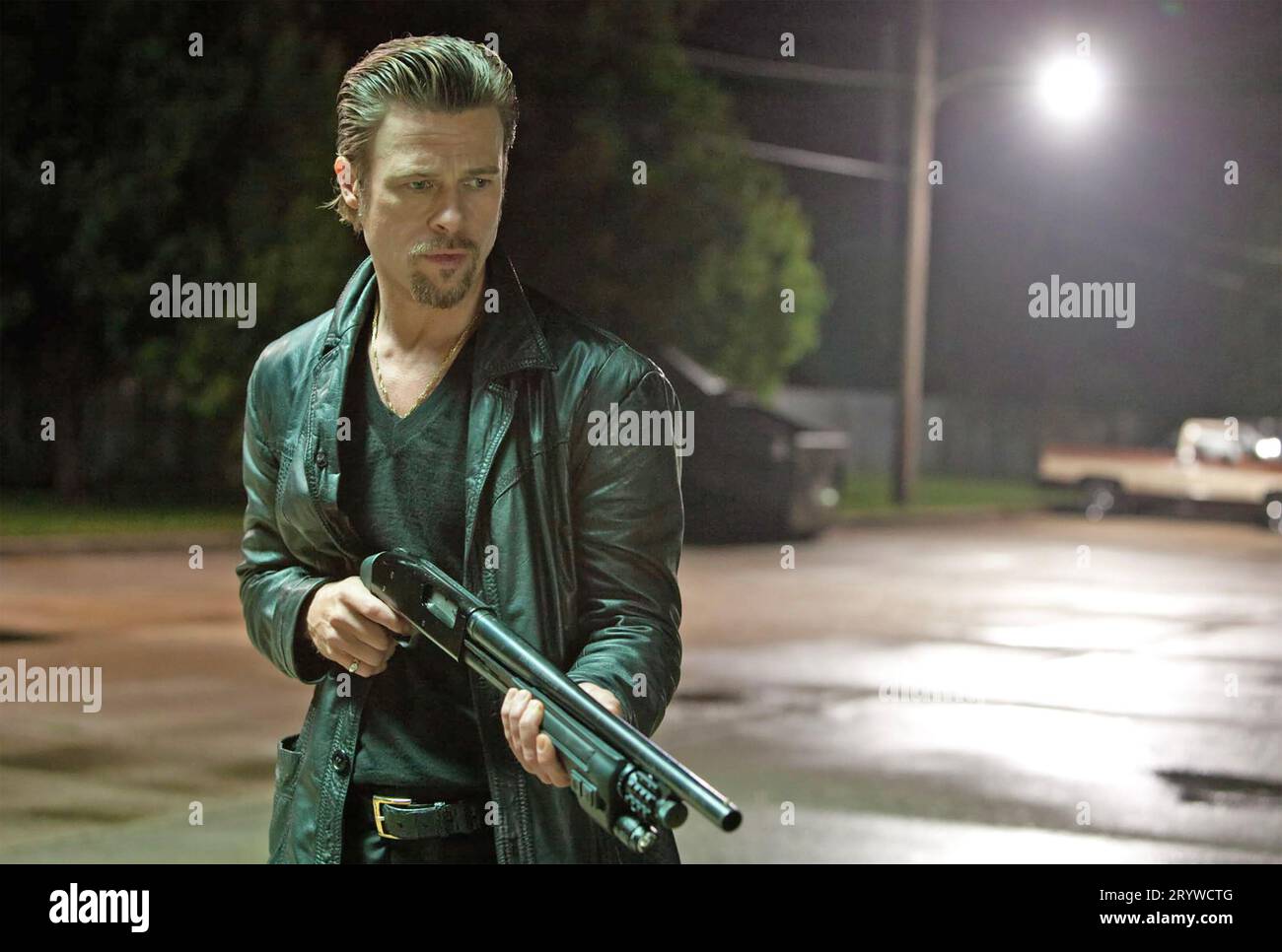 KILLING THEM SOFTLY  2012 Inferno Distribution film with Brad Pitt Stock Photo