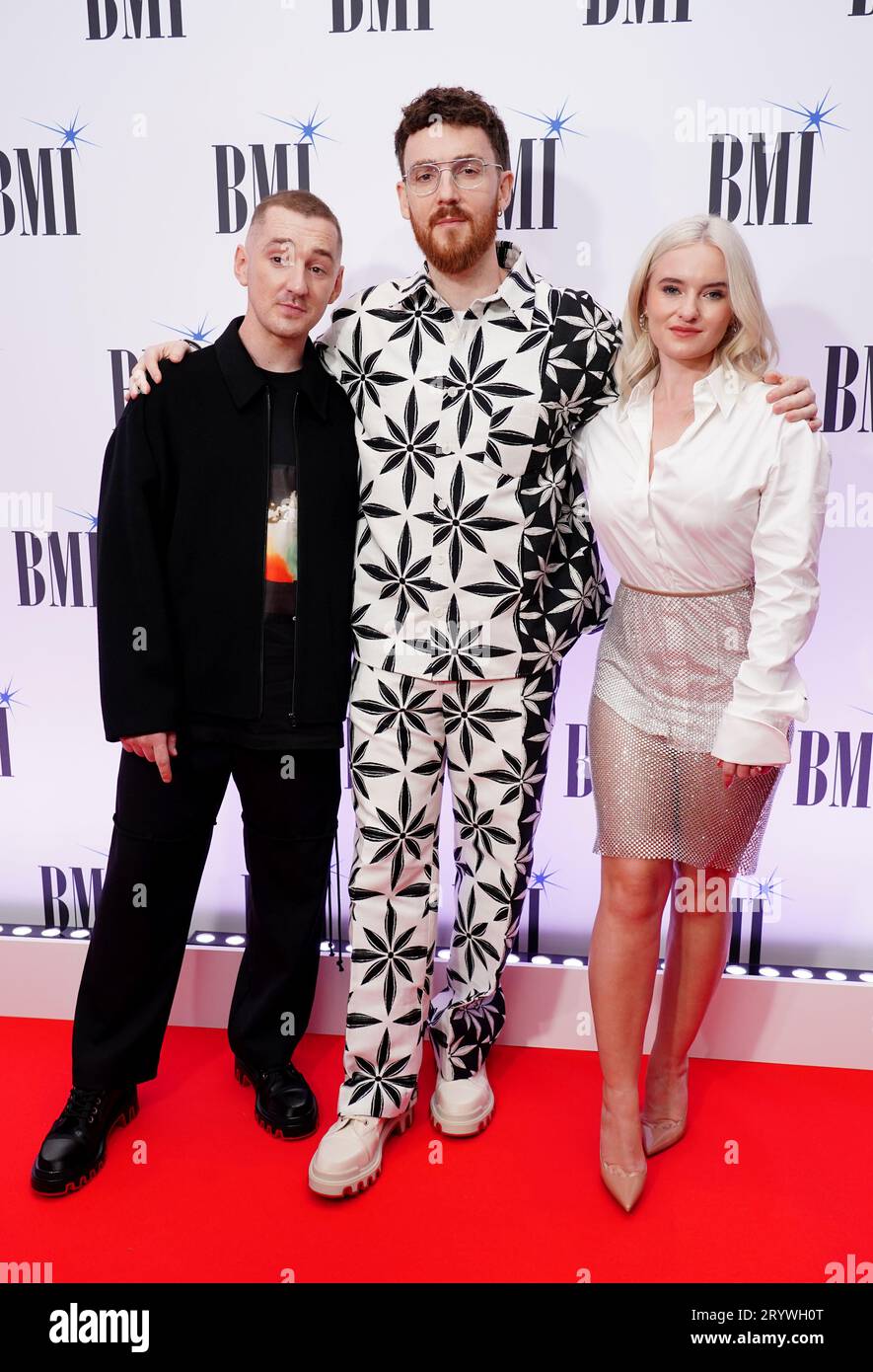 (left to right) Luke Patterson, Jack Patterson and Grace Chatto, from