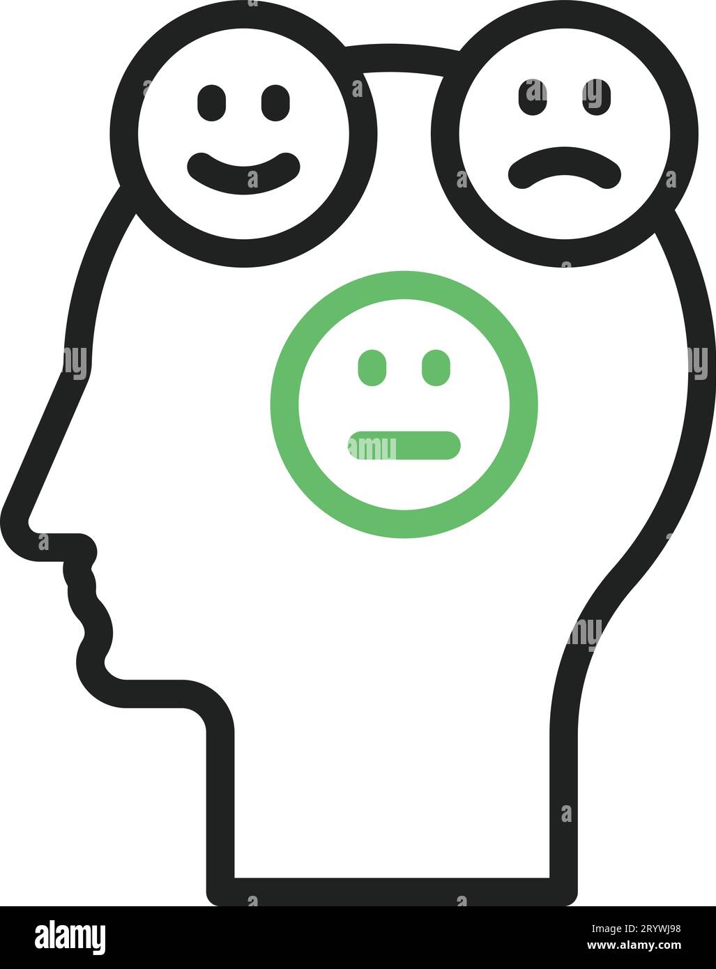 Emotions icon vector image. Suitable for mobile application web ...