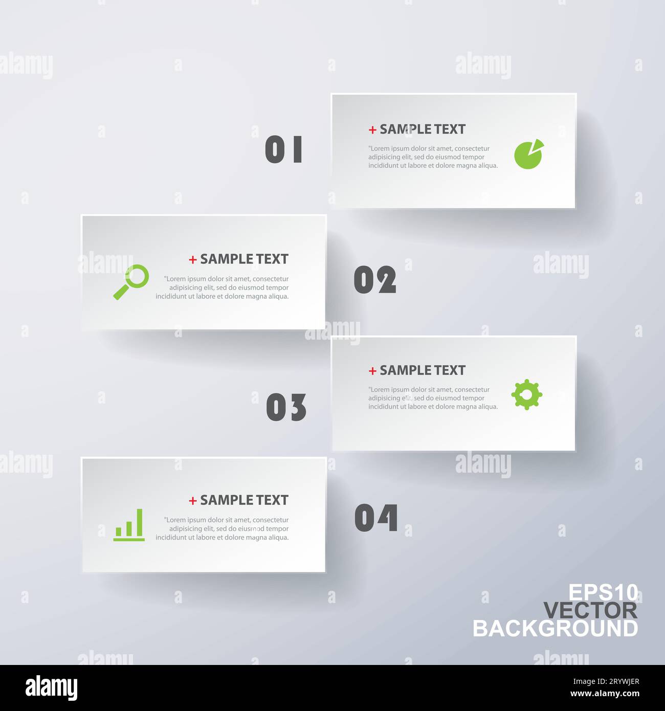 Minimal Paper Cut Infographics Design Stock Vector Image & Art - Alamy