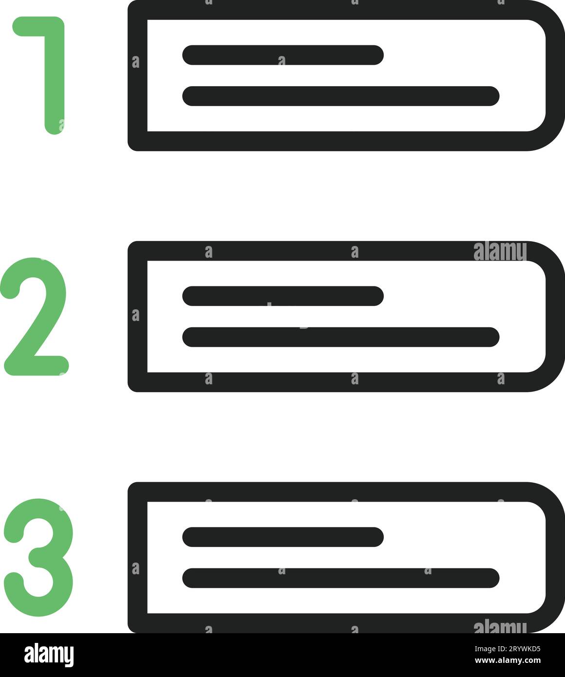 Categories icon vector image. Stock Vector