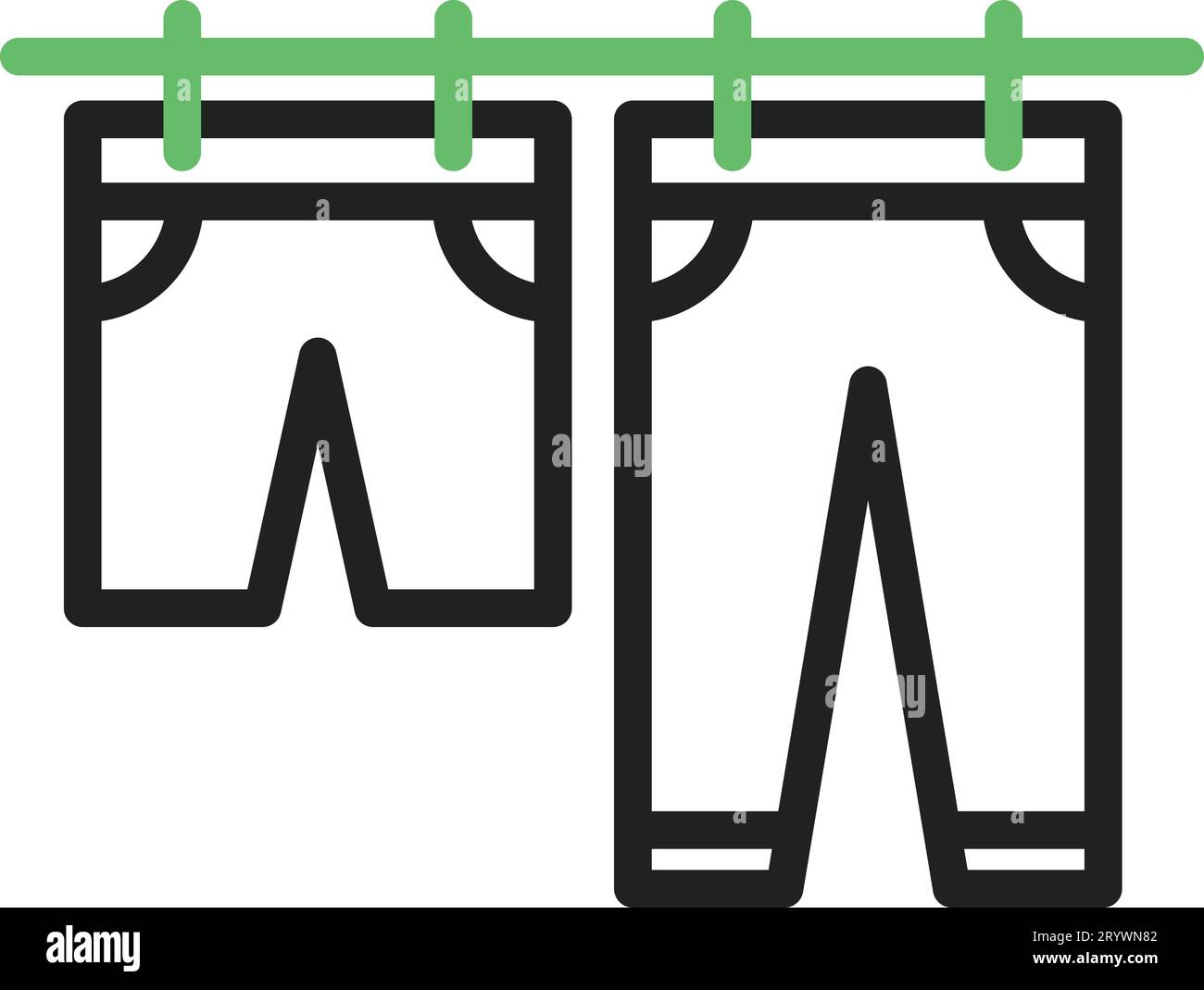 Hanging Clothes icon vector image. Suitable for mobile application web ...