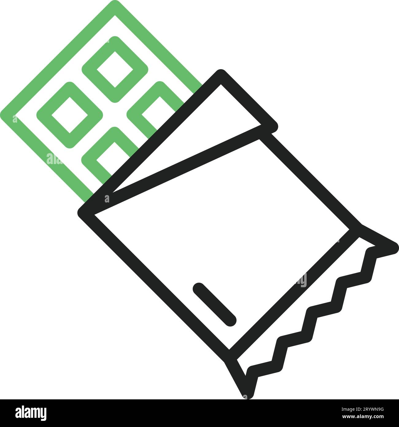 Chocolate icon vector image. Stock Vector