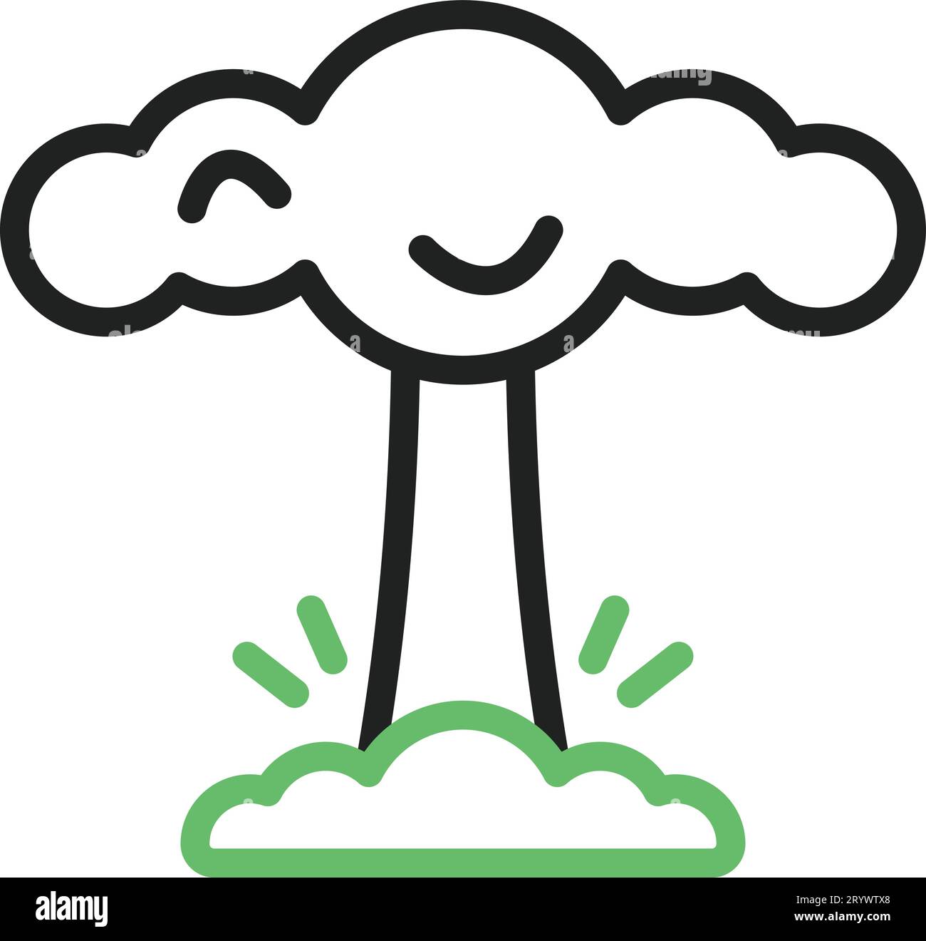 Explosion icon vector image. Suitable for mobile application web application and print media. Stock Vector