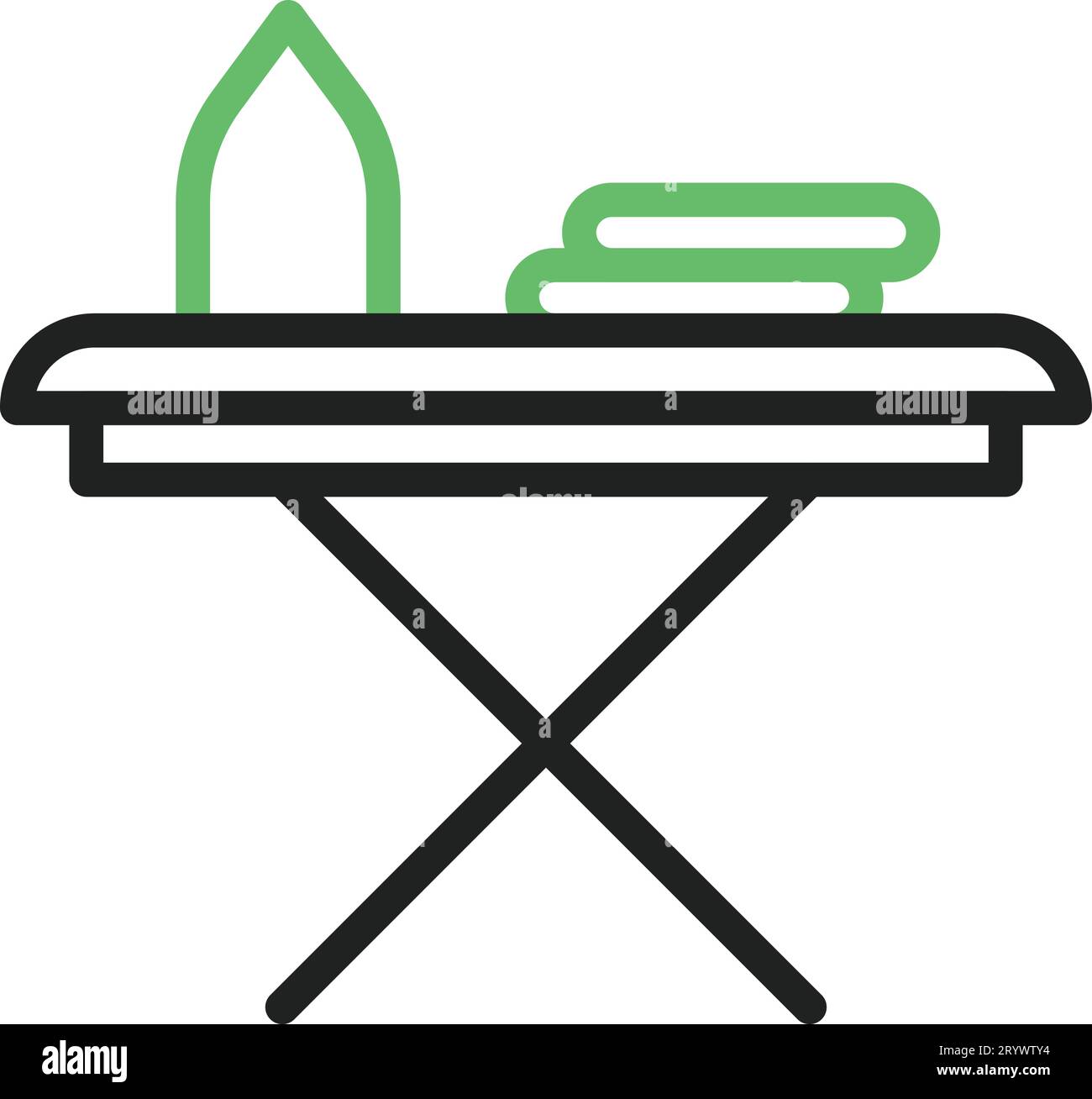 Iron Table icon vector image. Suitable for mobile application web application and print media. Stock Vector