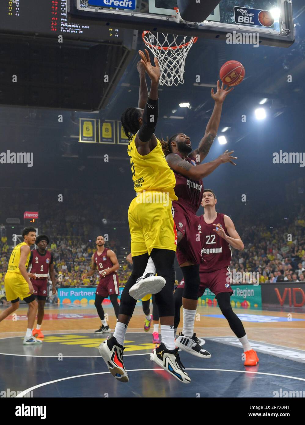 02.10.2023, EWE Arena, Oldenburg, GER, easy CreditBBL, EWE Baskets