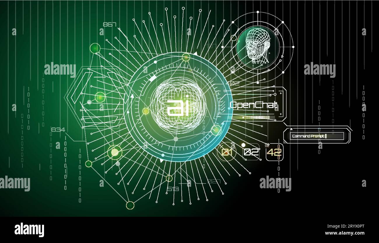 Vector infographics about creating a data matrix and synchronizing work ...
