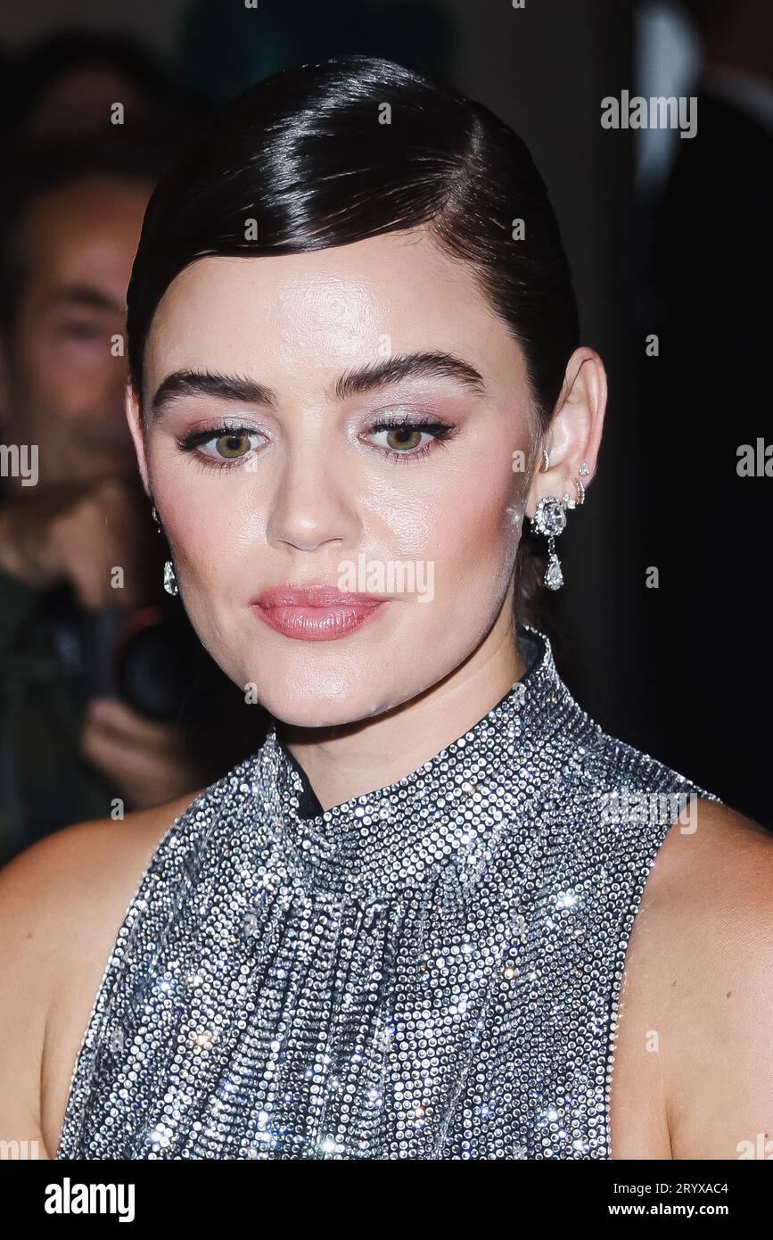 Milan, Italy. 23rd Sep, 2023. Lucy Hale attends the Dolce & Gabbana