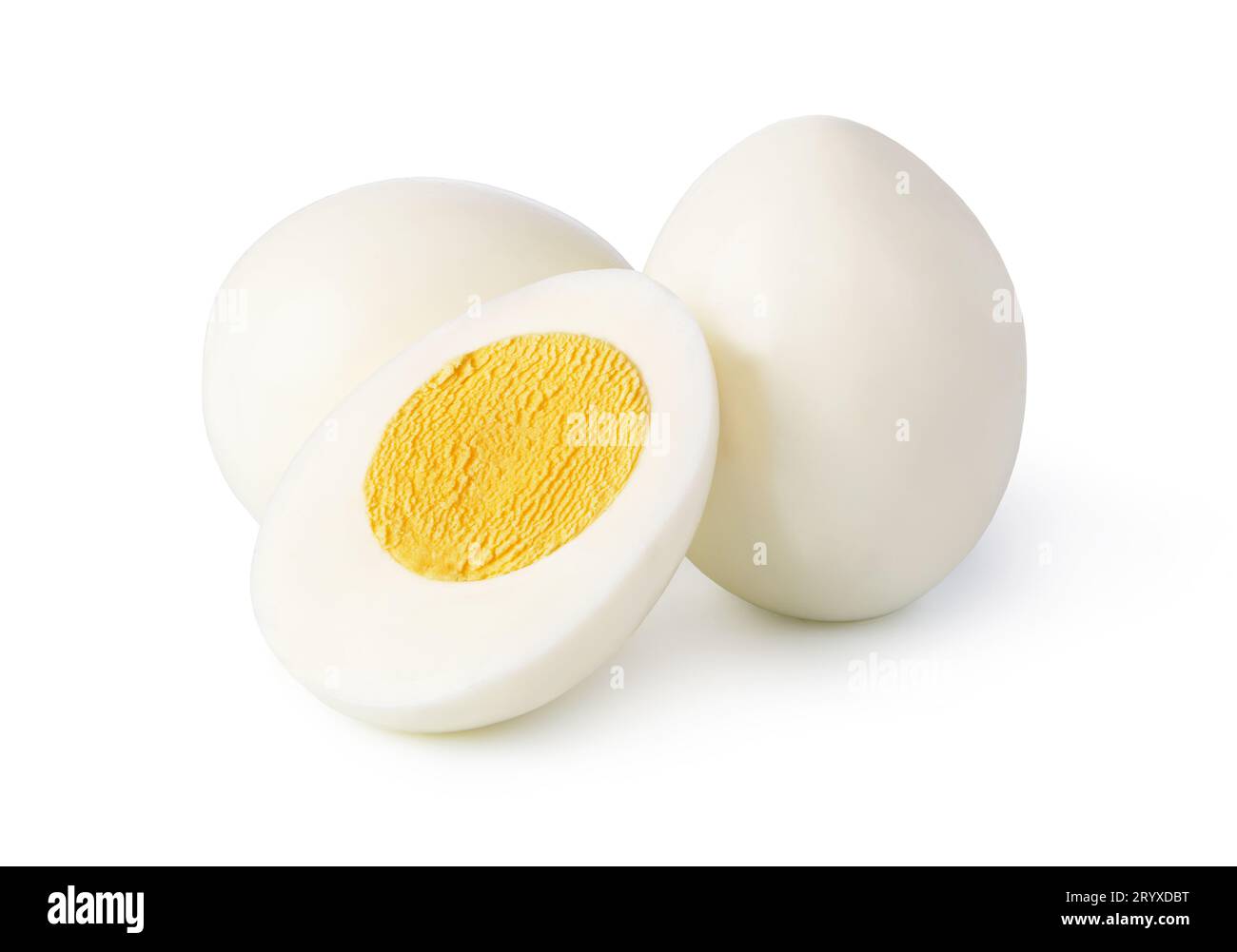 Boiled egg Stock Photo