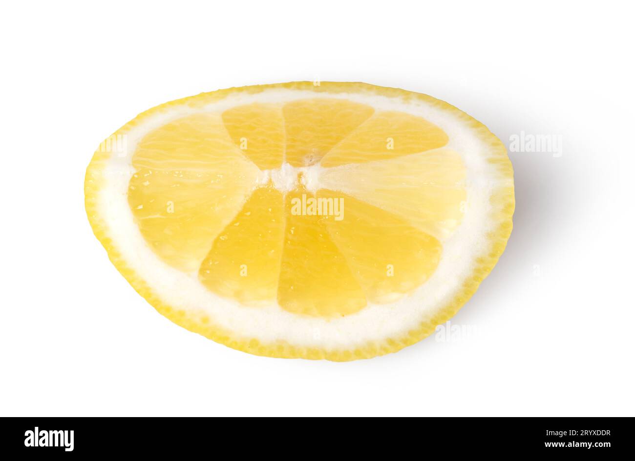 Ripe lemon fruit Stock Photo