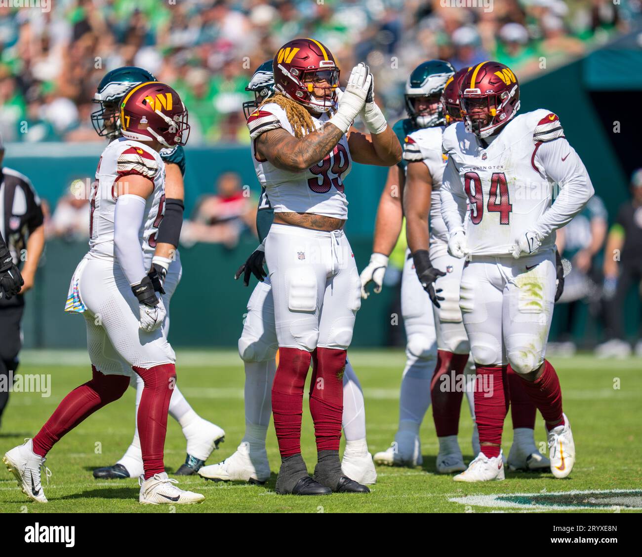 Philadelphia Eagles vs. Washington Commanders, Lincoln Financial Field,  Philadelphia, October 1 2023