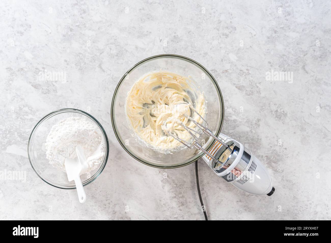 Carrot bundt cake with cream cheese frosting Stock Photo