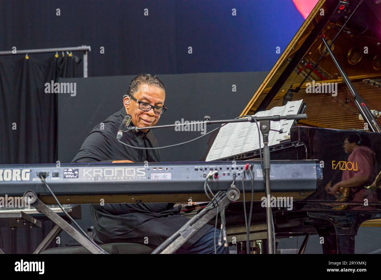 NEW ORLEANS, LA, USA MAY 7, 2023 Herbie Hancock performs at the 2023