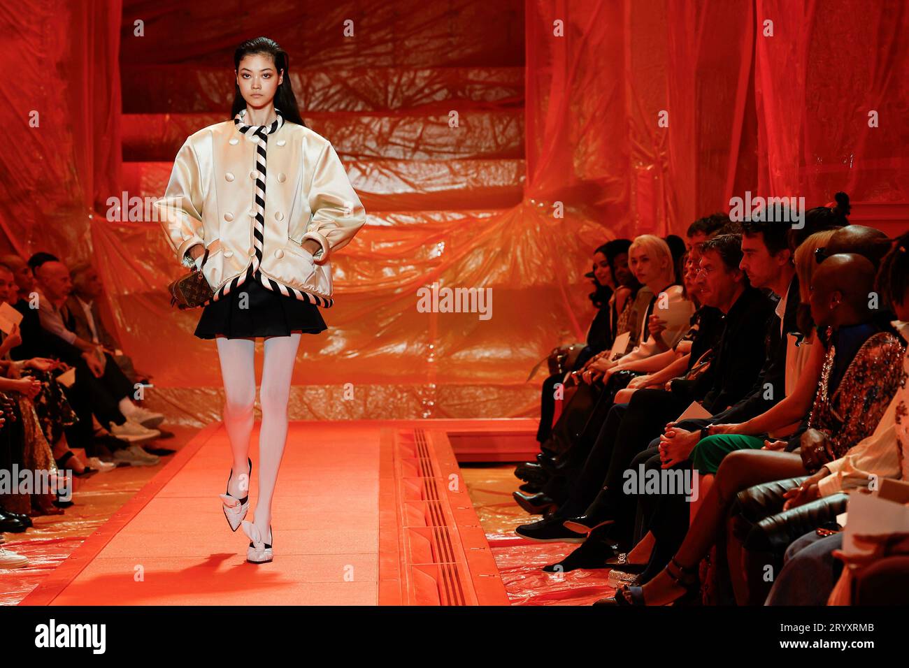 Paris, France. 02nd Oct, 2023. LOUIS VUITTON Spring/Summer 2024 Runway
