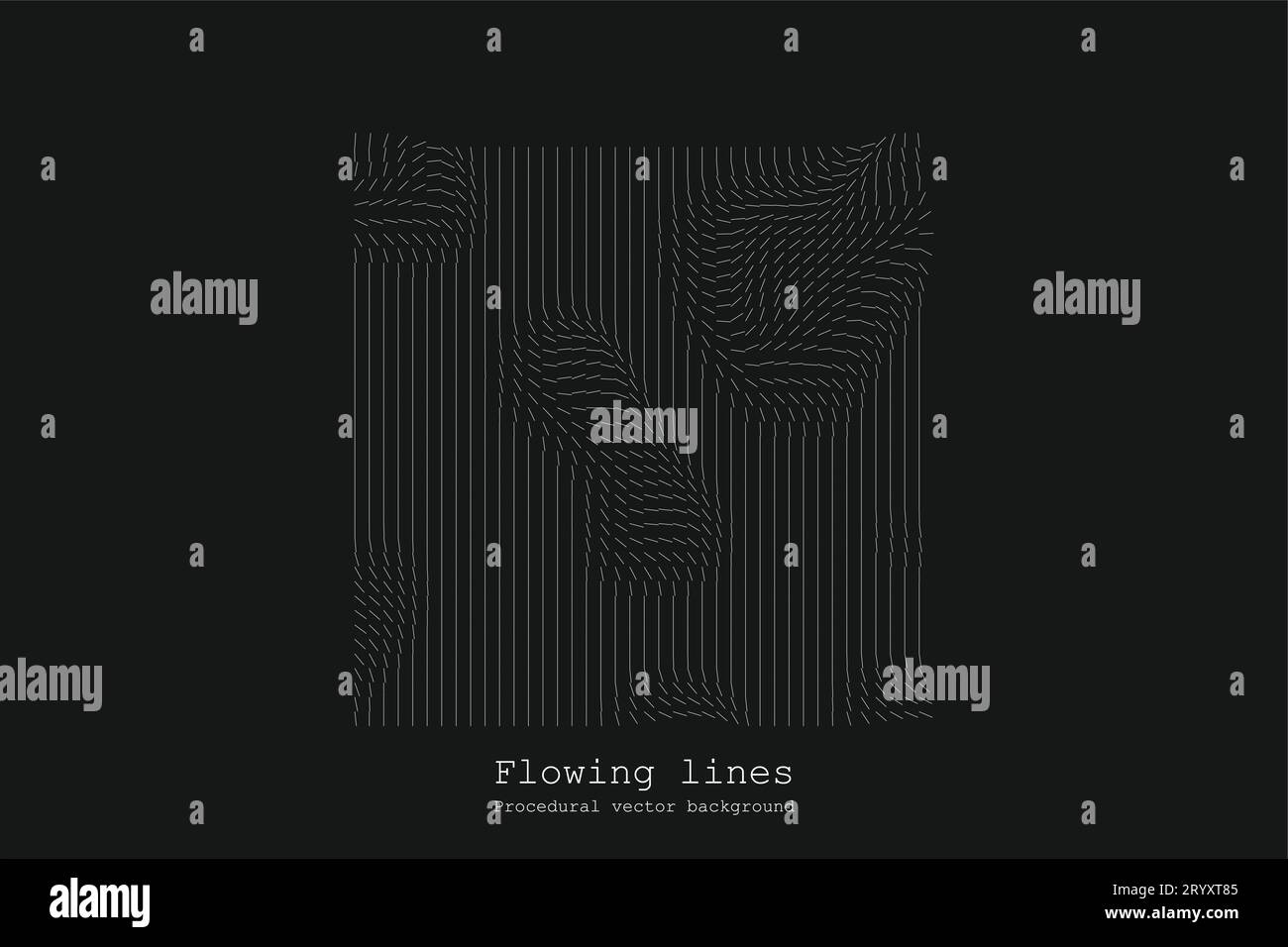 Line Pattern Dynamic Hair matrix Stock Vector Images - Alamy