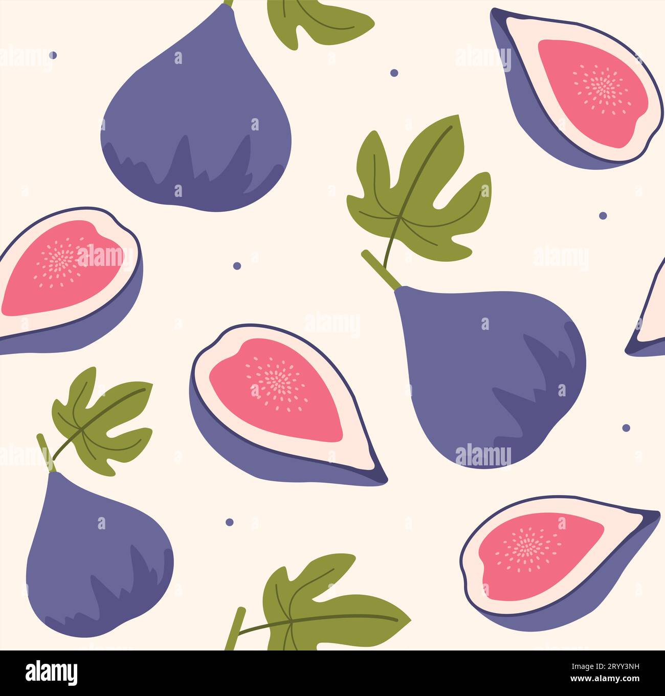 Seamless background passion fruit Stock Vector Images - Alamy
